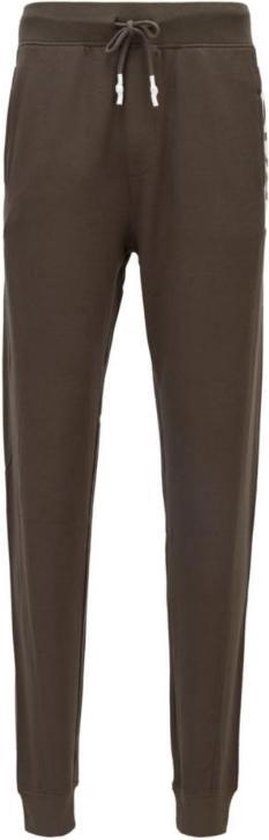 Hugo Boss loungebroek sweatstof - Open groen | bol.com
