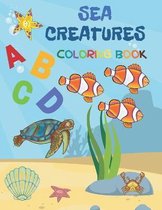 Sea Creatures Coloring Book