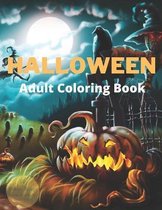 Halloween Adult Coloring Book