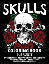 Skulls Coloring Book for Adults