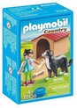 Afbeelding van het spelletje Playset Country Doggy House Playmobil 70136 (7 pcs)
