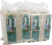Hennepvezelstrooisel bodembedekking knaagdier - 48 ltr - 4 stuks