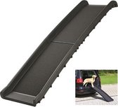 Trixie car ramp loopplank opvouwbaar zwart - 156x40cm - 1 stuks