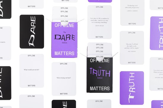 Thumbnail van een extra afbeelding van het spel Offline Matters Cards: Truth or Dare?