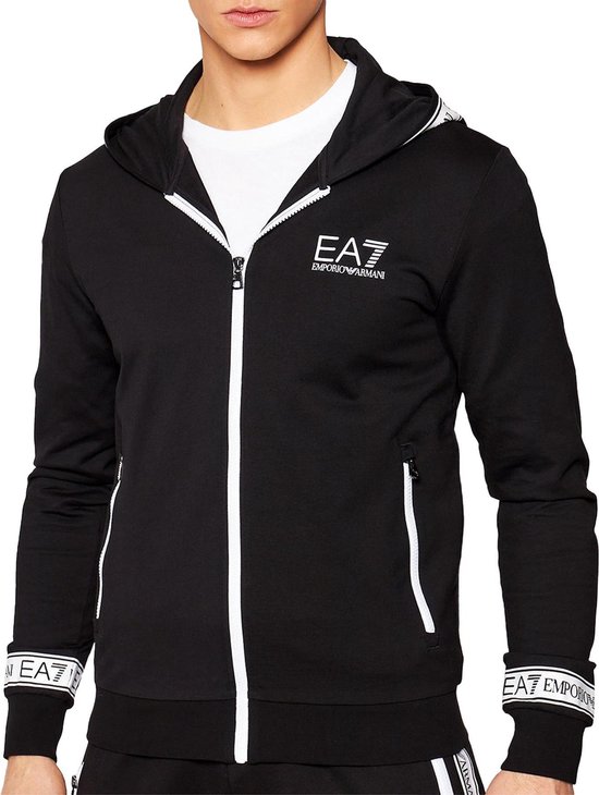 EA7 Train Logo Vest Vest - Mannen - zwart/wit bol.com