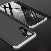 GKK Three Stage Splicing Full Coverage PC Case voor Huawei P30 Pro (zwart zilver)
