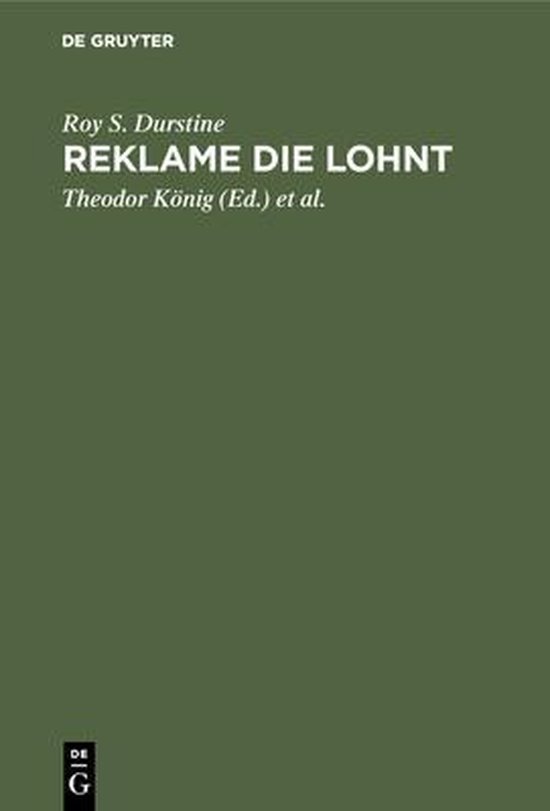 Reklame Die Lohnt