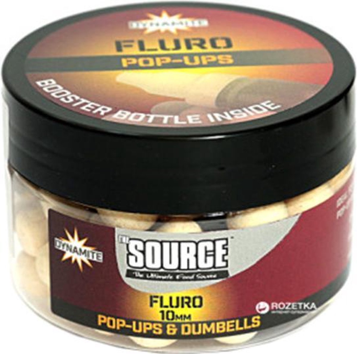 Dynamite Baits Source Fluro - Pop Ups - 10mm - Wit