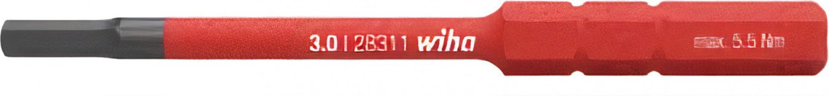 Wiha 2831-18 SoftFinish electric slimBit - 4 x 75 mm - 5,5 Nm