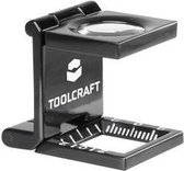 TOOLCRAFT 1505088 Dradenteller Vergrotingsfactor: 10 x Lensgrootte: (Ø) 14 mm