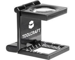 TOOLCRAFT 1505088 Dradenteller Vergrotingsfactor: 10 x Lensgrootte: (Ø) 14 mm