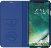 adidas OR Booklet Case Suede FW17 for iPhone X/Xs collegiate royal