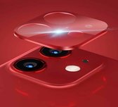 Voor iPhone 11 TOTUDESIGN Armor Achteruitrijcamera Lens Beschermfolie (rood)