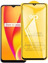 Voor OPPO Realme C15 9D Full Glue Full Screen gehard glasfilm