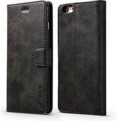 Voor iPhone 6 / 6s LC.IMEEKE Kalfsstructuur Horizontale flip lederen tas, met houder en kaartsleuven en portemonnee (zwart)