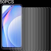 Voor Xiaomi Mi 10 Lite 50 STKS 0.26mm 9H 2.5D Gehard Glasfilm
