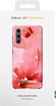 iDeal of Sweden Fashion Case voor Samsung Galaxy S21 Coral Blush Floral