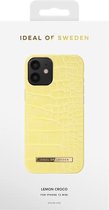 iDeal of Sweden Atelier Case Introductory voor iPhone 12 Mini Lemon Croco