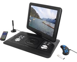 Soundmaster PDB1600SW - Portable DVD-speler met DVB-T2 HD-tuner en 15,4” TFT-LCD-scherm