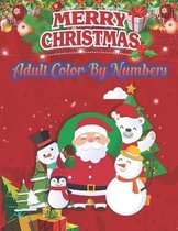 Merry Christmas Adult Color By Numbers