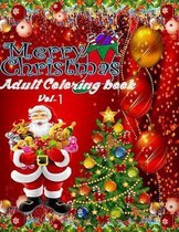 Merry Christmas Adult Coloring Book (VOL-1)