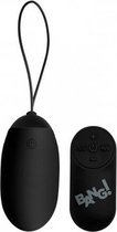 Bang! XL Vibratie Ei - Vibrerend ei met afstandsbediening - Vibrator - Zwart
