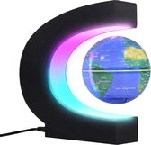 Globe Flottant Magnétique avec Siècle des Lumières - Jouets Éducatif - Décoration Lampe Globe BLEU