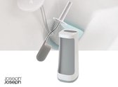 Joseph Joseph Flex Smart Plus Toiletborstel met houder - Grijs