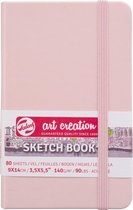 Schetsboek talens art creation 9x14 140g roze | Krimp a 1 stuk
