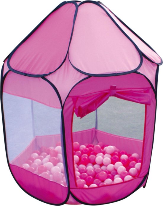 Afbeelding van het spel Speeltent Met 250 Ballen Roze Playfun