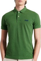 Superdry Superdry Classic Pique Poloshirt - Mannen - groen