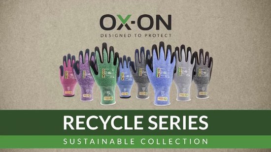 OX-ON Recycle Supreme 16602 duurzame tuinhandschoen - maat L