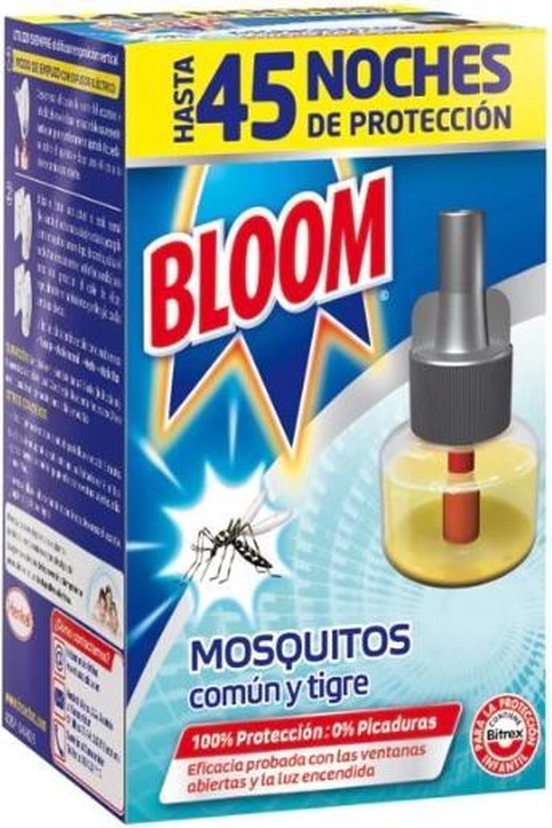 Bloom Mosquitos Recambio Ela(c)ctrico Laquido 45 Noches