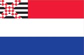 Vlag Nederland met inzet Loosdrechtse vlag 80x120cm