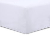 Bol.com A&K Hoeslaken Jersey - 180x200 cm - Wit - Verbeter je nachtrust met dit Jersey hoeslaken !! aanbieding