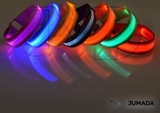 Reflecterende Hardloop Verlichting Sportarmband Met LED