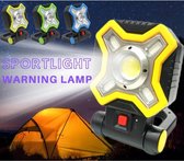 Spotlight warning lamp - super bright - met usb