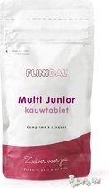 Flinndal Multi Junior Kauwtablet - Multivitamine voor Kinderen - Met Fruitsmaak - 90 Tabletten