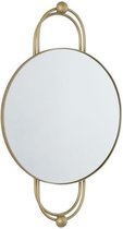 Ronde spiegel - 38 x 4,45 x 62,25 cm - Goudgeel