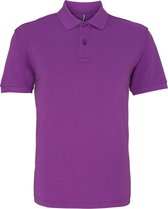 Asquith & Fox Heren Poloshirt met korte mouwen (Perzik)