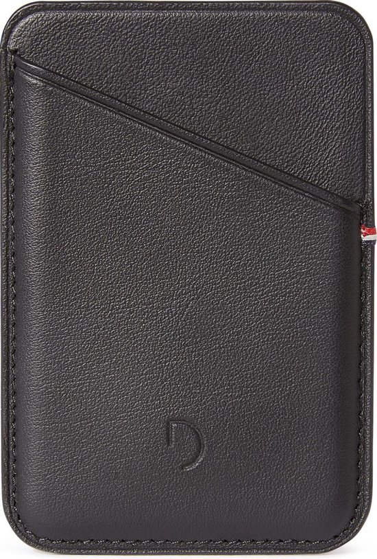 decoded magsafe card sleeve Leather MagSafe Card/Stand Sleeve | Chocolate Brown main image 1