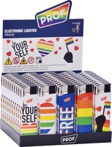 Aansteker – “ Peace “design  - 50 stuks – Lighter  - Briquet