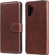 Voor Samsung Galaxy A32 5G Klassieke Kalfsstructuur PU + TPU Horizontale Flip Leren Case met Houder & Kaartsleuven & Portemonnee (Bruin)