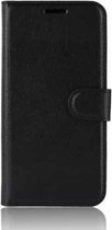 Litchi Texture Horizontale Flip Leren Case met Portemonnee & Houder & Kaartsleuven voor Huawei Honor 20 (Zwart)
