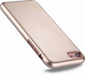 GOOSPERY JELLY CASE voor iPhone 8 & 7 TPU Glitterpoeder Drop-proof beschermende achterkant van de behuizing (goud)