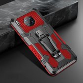 Voor Huawei Mate 30 Pro Machine Armor Warrior schokbestendige pc + TPU beschermhoes (rood)