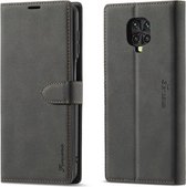 Voor Geschikt voor Xiaomi Redmi Note 9S / 9 Pro / 9 Pro Max Forwenw F1-serie Mat Sterk magnetisme Horizontale flip lederen tas met houder & kaartsleuven & portemonnee & fotolijst (