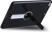 Schokbestendige glitter PC + TPU beschermhoes met houder voor iPad mini 2019 & 4 & 3 & 2 & mini (zwart)