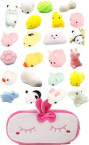 BrightSide Toys - Mochi Squishy - Fidget Toy - Etui konijntje 23 stuks