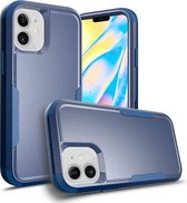 TPU + pc schokbestendige beschermhoes voor iPhone 12 mini (koningsblauw)